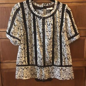 Anthropologie Meadow Rue Lace Blouse -EUC / Small